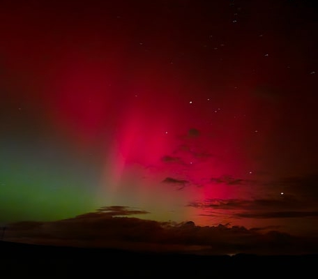 Nordlicht Oktober 2024 HINTERINDIEN.DE