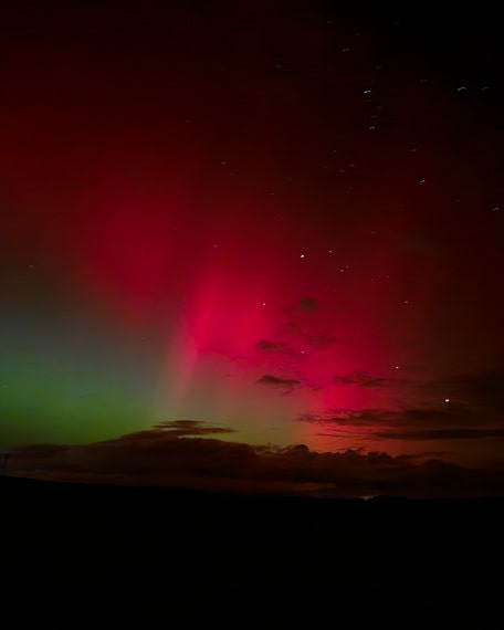 Nordlicht Oktober 2024 HINTERINDIEN.DE