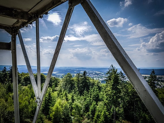 Wandern Döbraberg Frankenwald